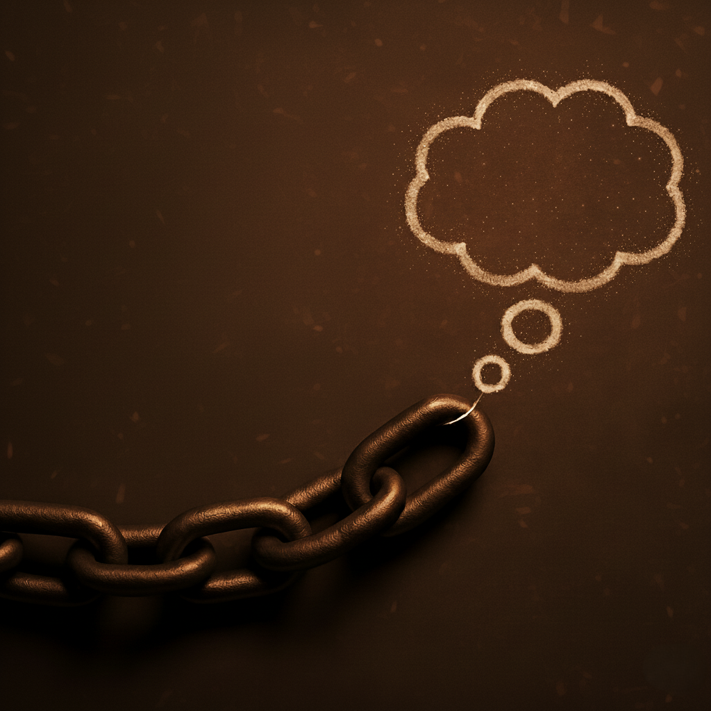 Chain of Thought prompting concept illustration