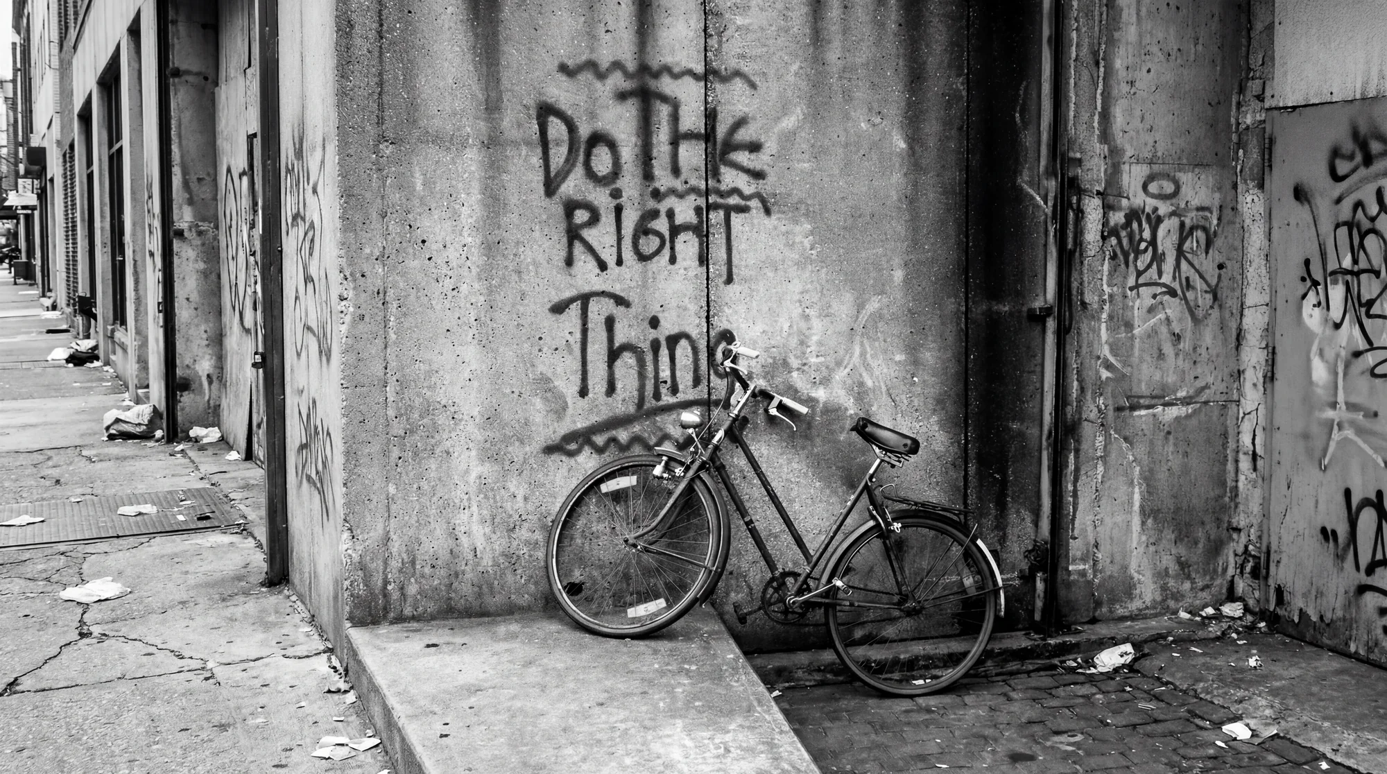 Do The Right Thing graffiti